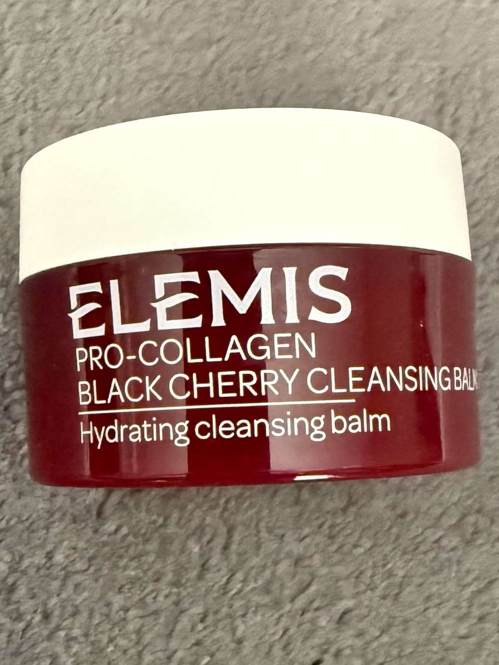 ELEMIS Pro-Collagen Black Cherry Cleansing Balm - Red & White